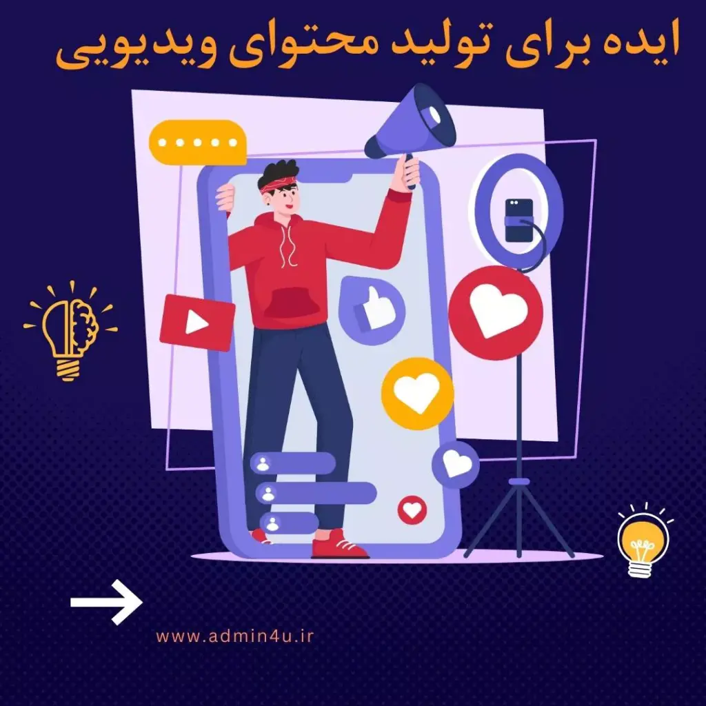 ایده برای تولید محتوای ویدیویی